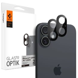 kameros apsauga 2 vnt. rinkinys iPhone 16“ / 16 PLUS“ – juoda