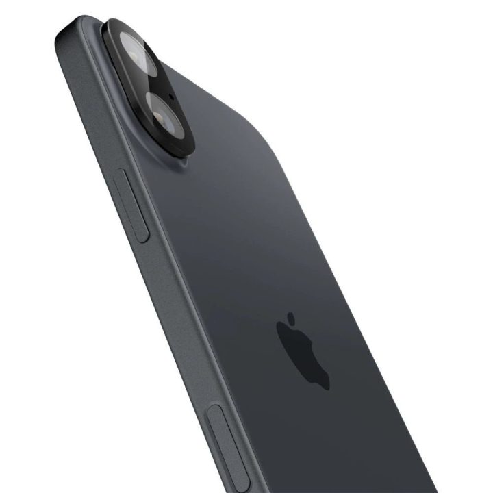 kameros apsauga 2 vnt. rinkinys iPhone 16“ / 16 PLUS“ – juoda