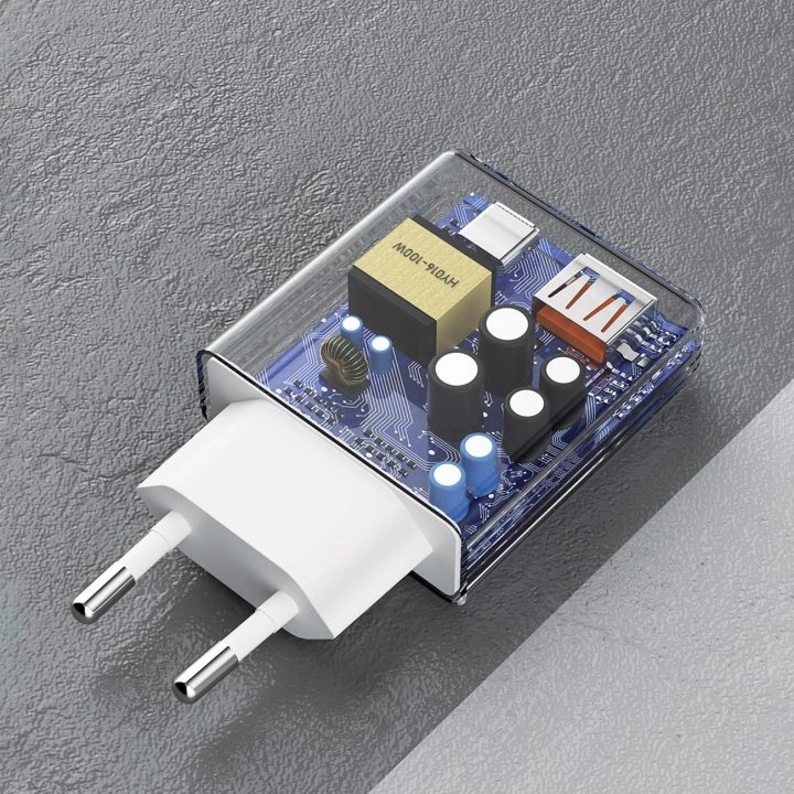 A30EUL 30 W USB C - Lightning kabelis – baltas