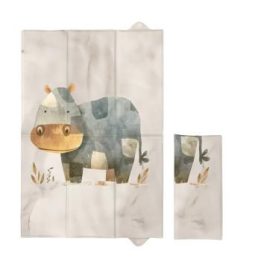 CEBA 305 780 Sulankstomas vystymo kilimėlis 40 x 60 Basic Cosy Hippo