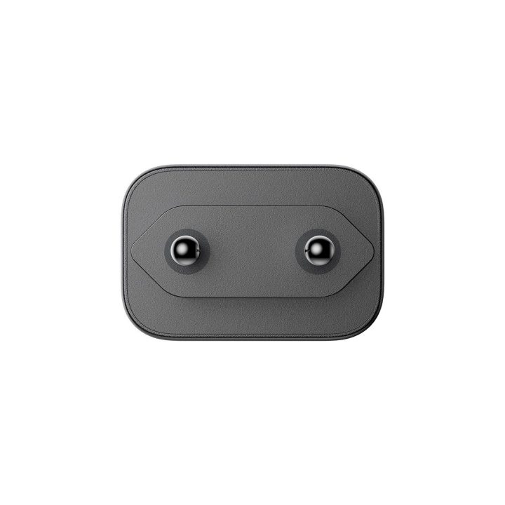 USB-C PD 20 W tinklinis įkroviklis – juodas