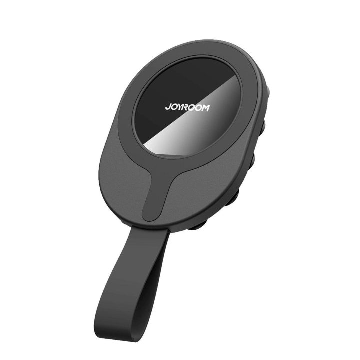 laikiklis su magnetine siurbtuko technologija suteikiantis stabilumą ir efektyvumą naudojantis 4.7-7“ colio įrenginiais - juodas