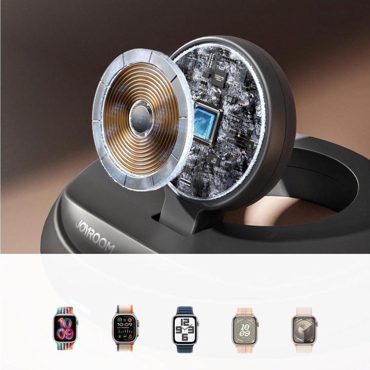 Apple Watch“ lankstomas indukcinis įkroviklis – juodas