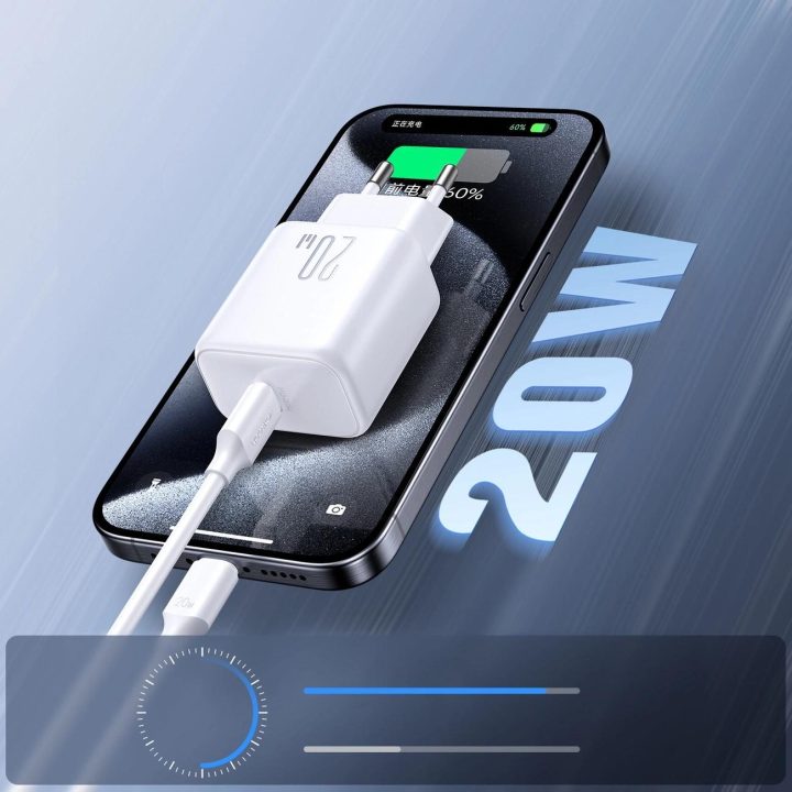 USB C / Lightning laidas 1m