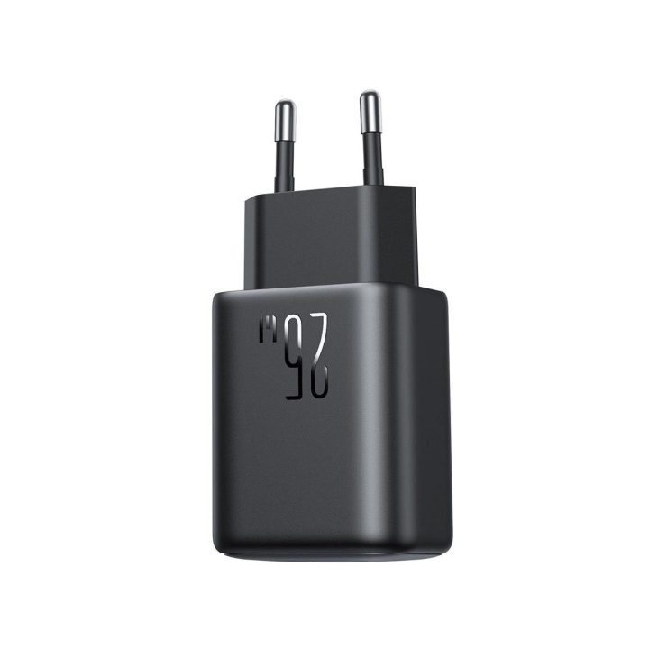 tinklo įkroviklis USB A 25W SFC / PPS / PD – juodas
