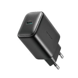 USB-C 25W SFC / PPS / PD tinklo įkroviklis – juodas