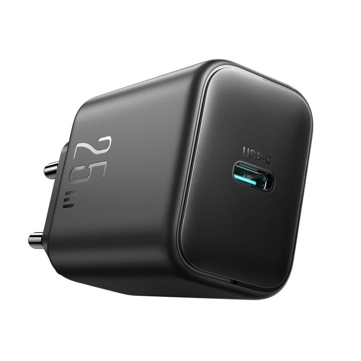 USB-C 25W SFC / PPS / PD tinklo įkroviklis – juodas