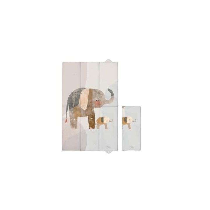 Sulankstomas vystymo kilimėlis didelis 50x80 Basic Elephant Family
