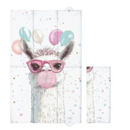 Sulankstomas vystymo kilimėlis, didelis 50x80 Basic Crazy Llama
