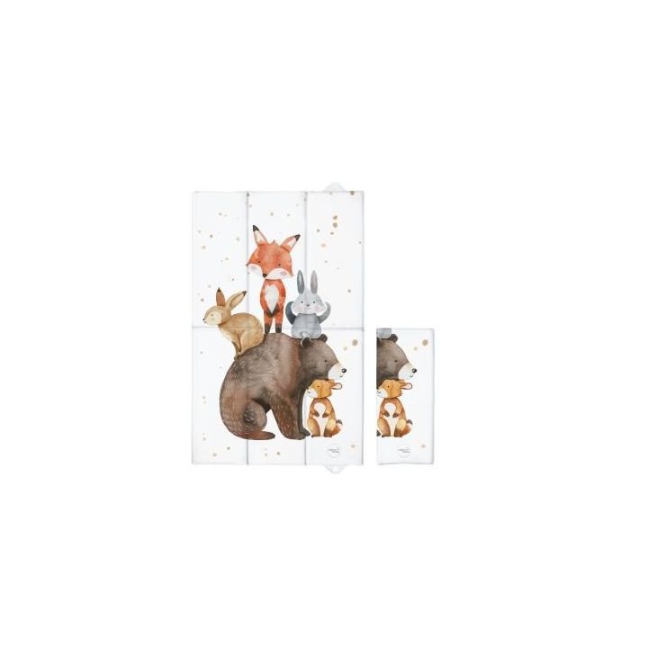 Sulankstomas pervystymo kilimėlis didelis 50x80 Basic Forest Friends