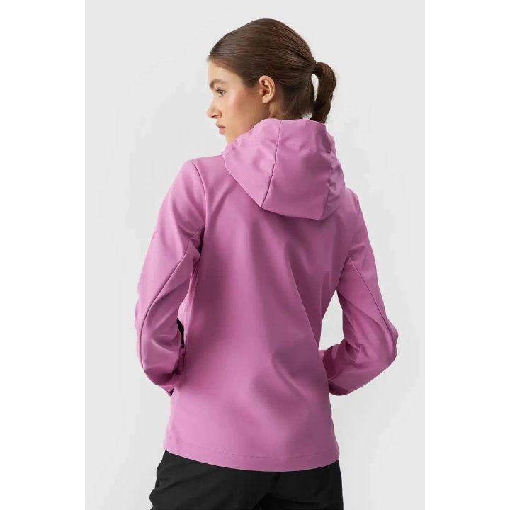 Moteriška striukė 4F Softshell membrana 5000 4F Rožinė