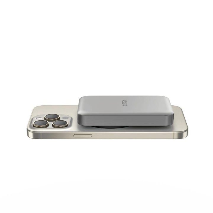 Powerbank“ PB11 LifeMag MagSafe 10000 mAh – titano spalvos