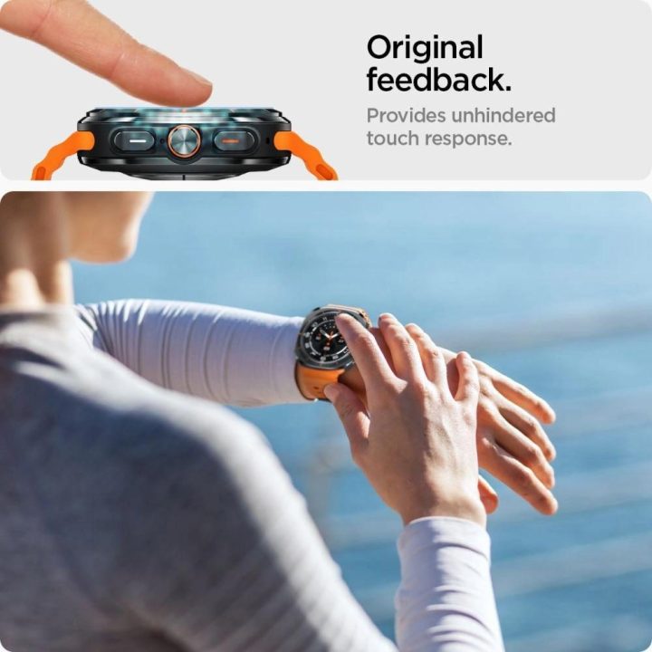 grūdintas stiklas Samsung Galaxy Watch Ultra“ (47 mm) — skaidrus (2 vnt.)