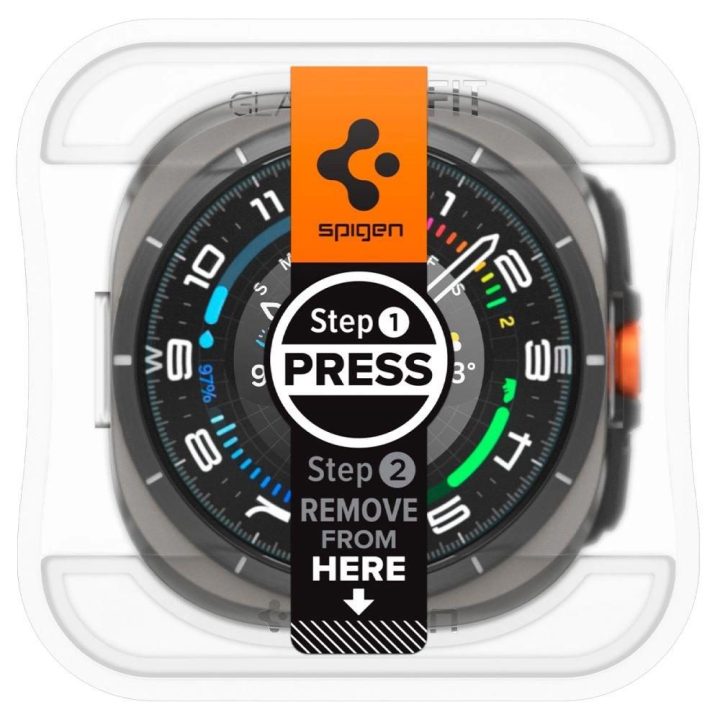 grūdintas stiklas Samsung Galaxy Watch Ultra“ (47 mm) — skaidrus (2 vnt.)