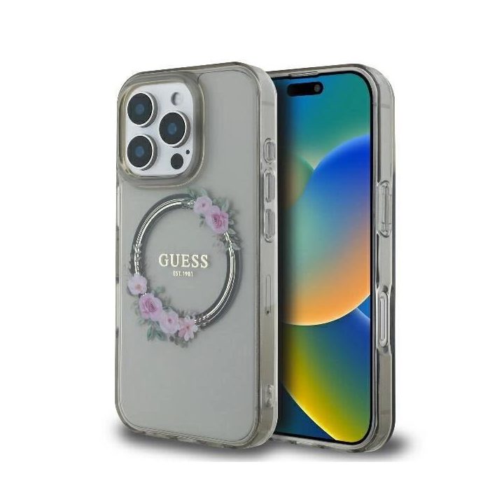 dėklas iPhone 16 Pro“ – juodos spalvos
