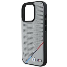 BMW M dėklas iPhone 16 Pro“ – pilkas