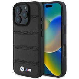 BMW M P e dėklas iPhone 16 Pro - juodas