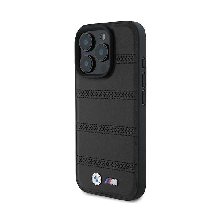 BMW M P e dėklas iPhone 16 Pro - juodas