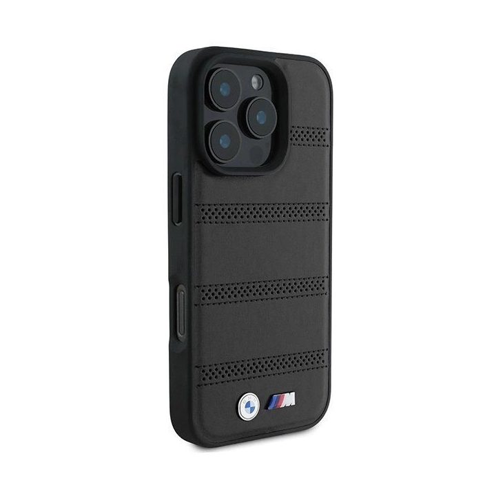BMW M P e dėklas iPhone 16 Pro - juodas