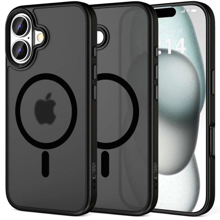 iPhone 16 dėklas - juodas