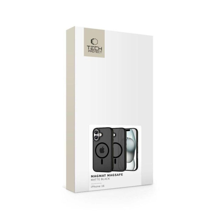 iPhone 16 dėklas - juodas