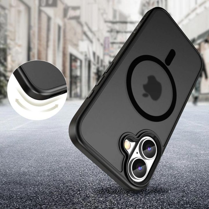iPhone 16 dėklas - juodas