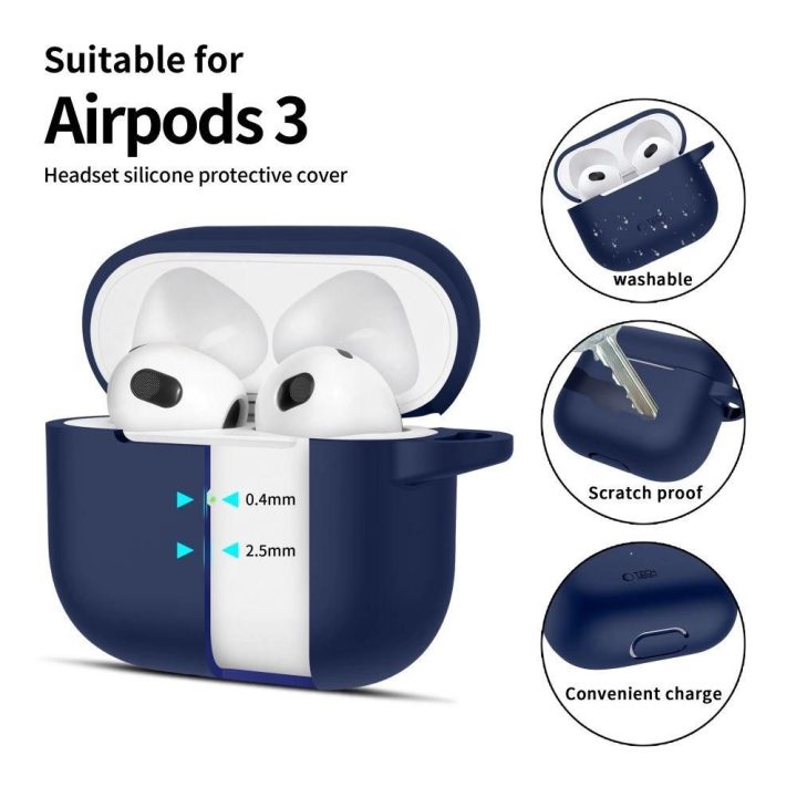 Case skirtas Apple AirPods 3 - Mėlyna