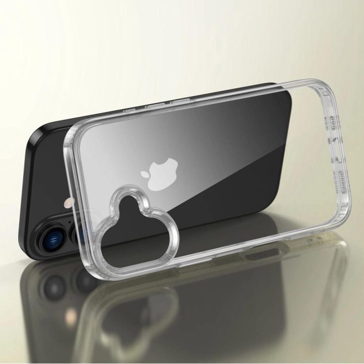hibridinis dėklas iPhone“ 16 - skaidrus