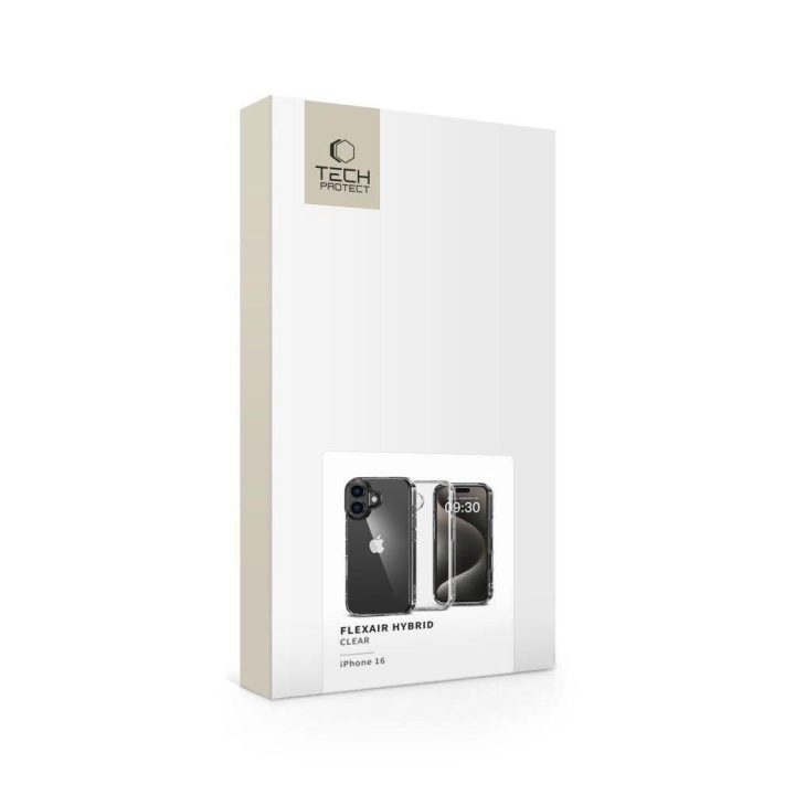 hibridinis dėklas iPhone“ 16 - skaidrus