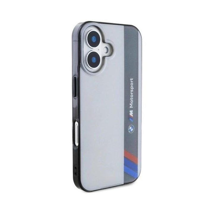 BMW Motosport IML iPhone 16 Dėklas - Pilkas