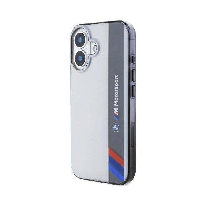 BMW Motosport IML iPhone 16 Dėklas - Pilkas
