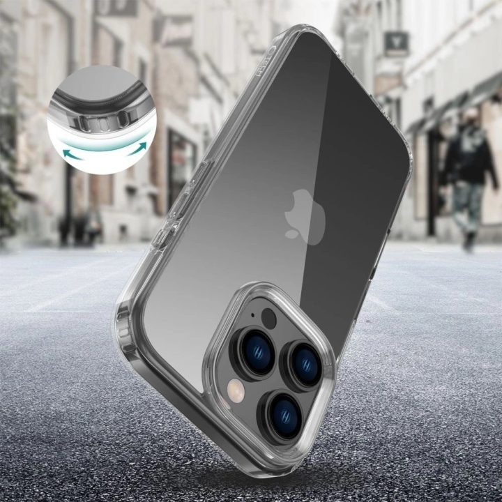 dėklas iPhone 16 Pro“ - skaidrus