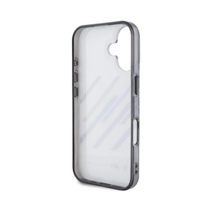 BMW Motosport IML dėklas iPhone 16 - pilkas