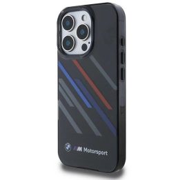 BMW motosport IML iPhone 16 Pro Max“ dėklas – juodos spalvos