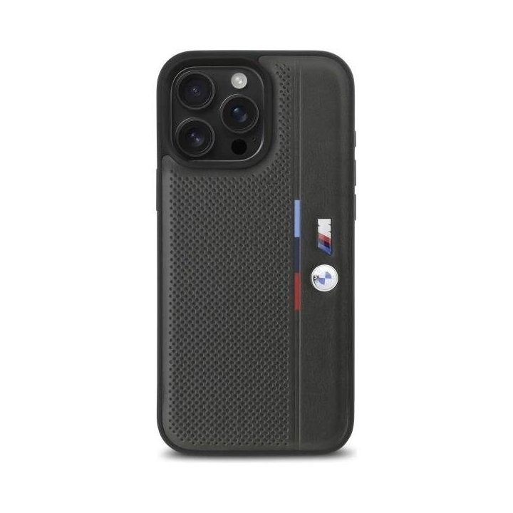 BMW M Detail Line“ iPhone 16 Pro Max“ dėklas - tamsiai pilkas