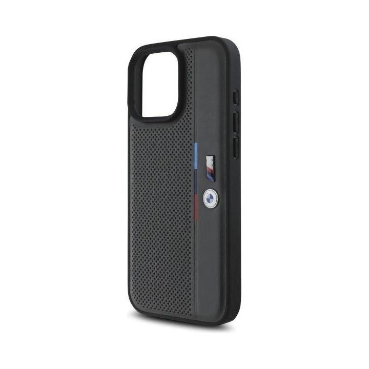 BMW M Detail Line“ iPhone 16 Pro Max“ dėklas - tamsiai pilkas