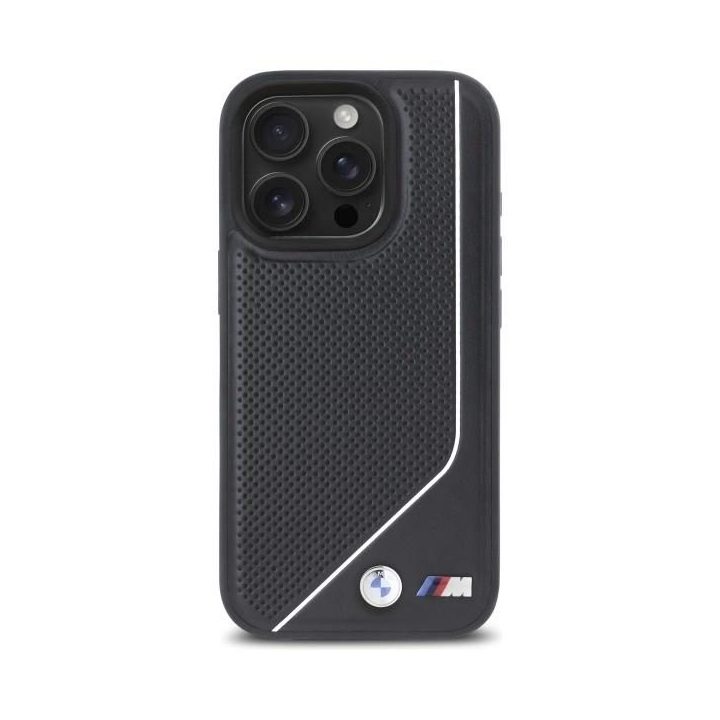 BMW M MagSafe dėklas iPhone 16 Pro - juodas