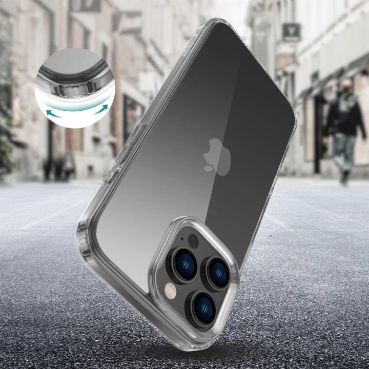 iPhone 16 Pro Max dėklas – skaidrus