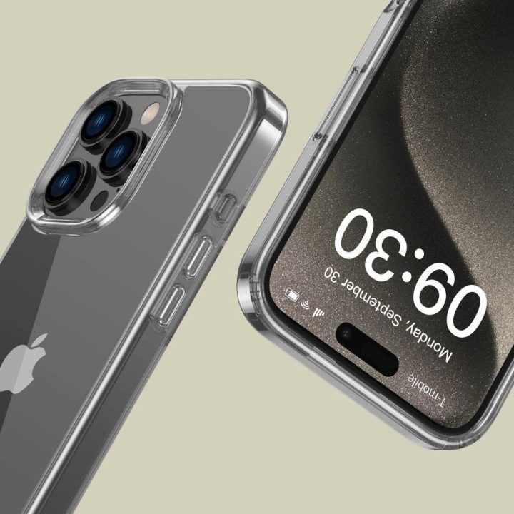 iPhone 16 Pro Max dėklas – skaidrus