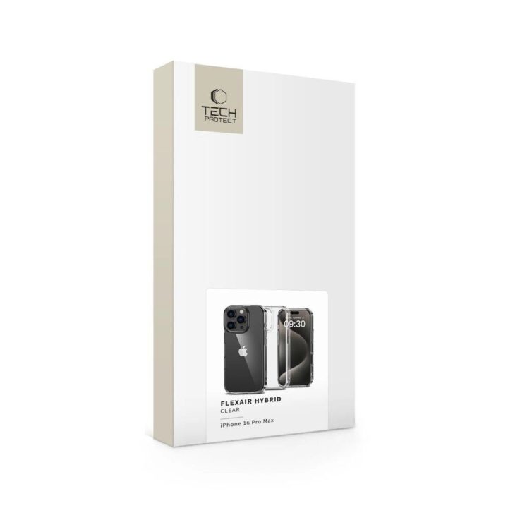 iPhone 16 Pro Max dėklas – skaidrus