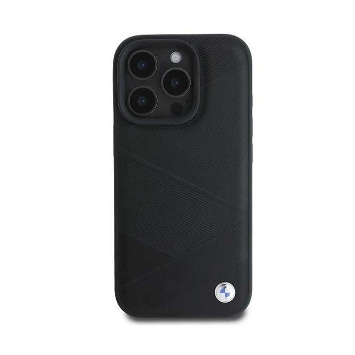 BMW Signature iPhone 16 Pro dėklas - juodas