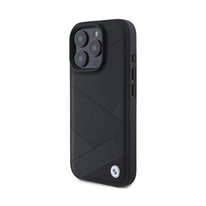 BMW Signature iPhone 16 Pro dėklas - juodas