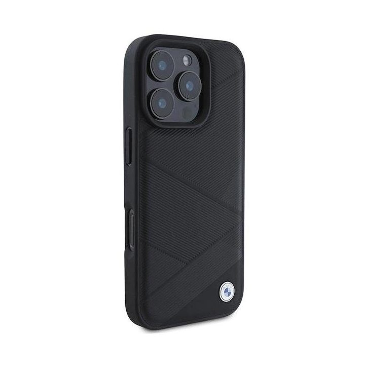 BMW Signature iPhone 16 Pro dėklas - juodas