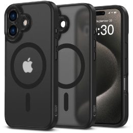 iPhone 16 dėklas – pusiau permatomas