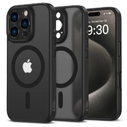 MagSafe dėklas iPhone 16 Pro, pusiau permatomas