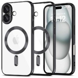 iPhone 16 dėklas - juodas