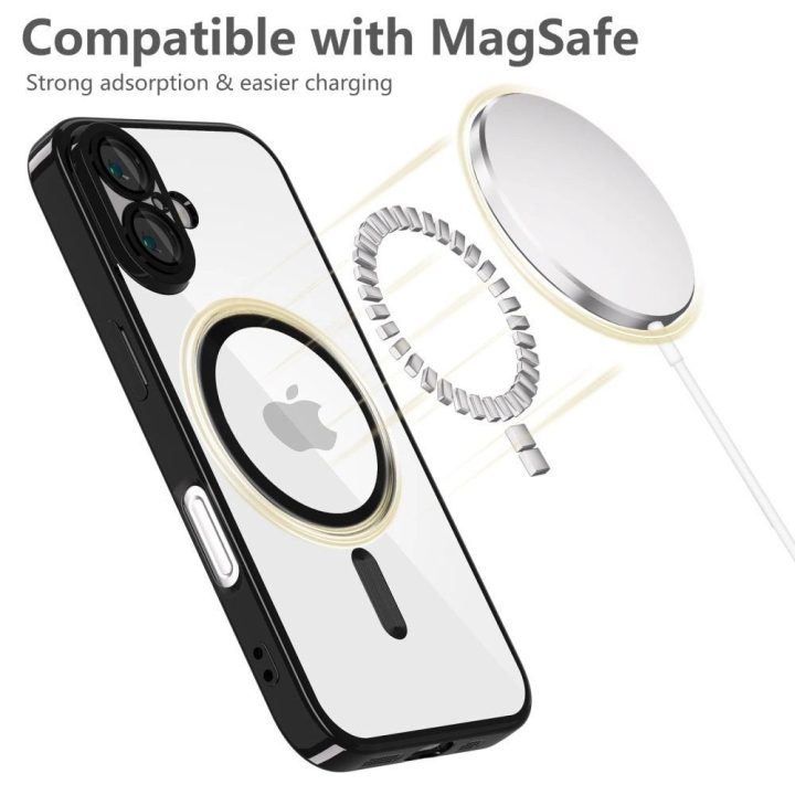 iPhone 16 dėklas - juodas