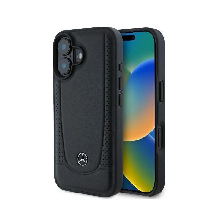 Mercedes“ odinis Urban“ telefono dėklas iPhone 16 Plus“ – juodos spalvos