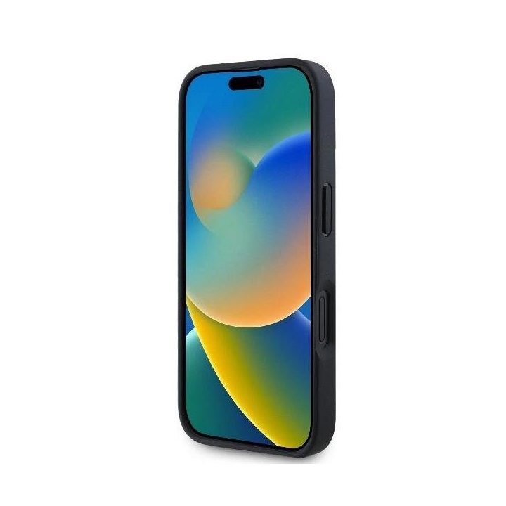 odinis iPhone 16“ dėklas – juodas