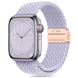 dirželis Apple Watch“ 4 / 5 / 6 / 7 / 8 / 9 / SE (38 / 40 / 41 mm) – violetinis